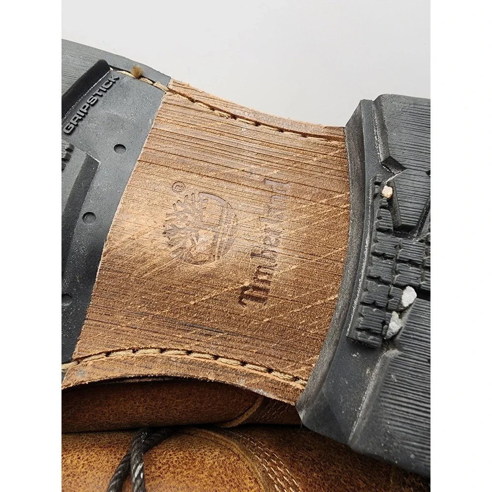 Timberland Earthkeepers Cap Toe Boot Mens 15 Brown Good Leather Chukka 5321R